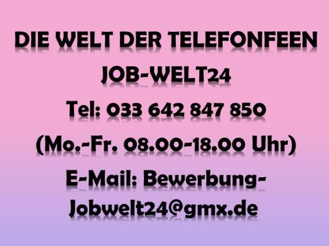 Telefonistin Job Heimarbeit 100% Homeoffice Arbeit Frankfurt Main und ü-all Verdienst bis 43,20   St - 1